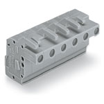 WAGO 732-103/026-000 Female MCS-MIDI 3P 7.5mm Latched Angled Opposite