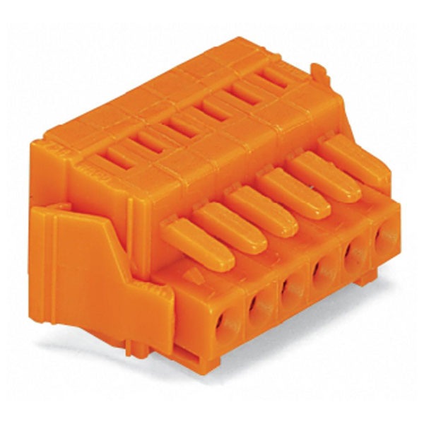 WAGO 734-212/037-000 Female MCS-MINI 12P 3.81mm Locking Levers
