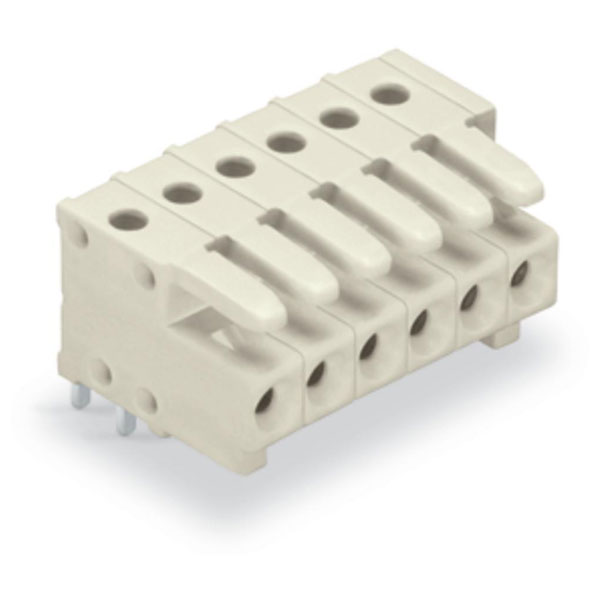 WAGO 734-537 Female MCS-MINI 7P 3.5mm Straight Solder Pins