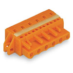 WAGO 231-712/027-000 Female Through Fixing Flanges 12P Pitch 7.62 mm0