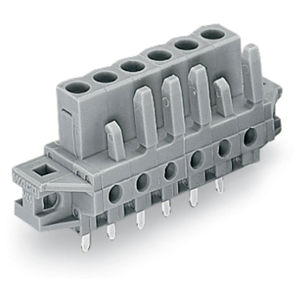 WAGO 232-154/031-000 Female MCS-MIDI 24P 5mm Flanged Panel Straigh...