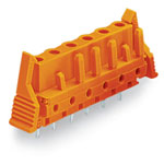 WAGO 232-764/039-000 Female MCS-MIDI 4P 7.62mm Locking Straight Solder Pin