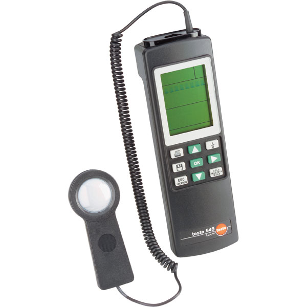 Testo 0560 0545 545 LuxMeter Illumination Measuring Device Rapid Online