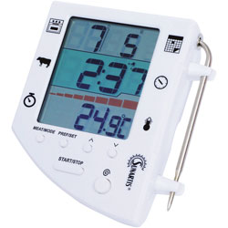Sunartis E341 Digital Meat-Oven-Timer Thermometer
