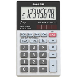 Sharp Calculator EL-W200 GGY