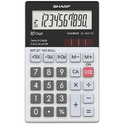 Sharp Pocket Calculator EL-W211 GGY