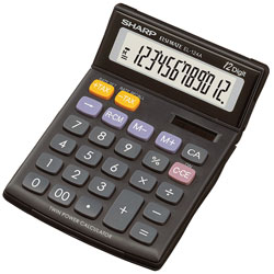 Sharp Desktop Calculator EL-124 A