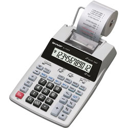 Sharp Printing Desktop Calculator EL-1750 PIII