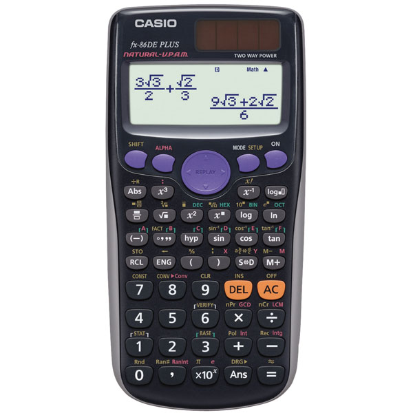 tricky Åre privat Casio FX-86DE Scientific Calculator | Rapid Online