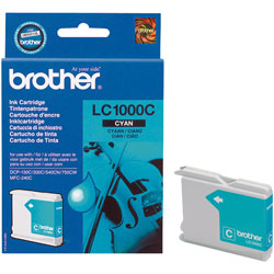 Brother Ink Cartridge Original LC1000C Cyan