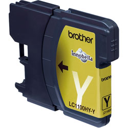 Brother Ink Cartridge Original LC1100HYY Yellow