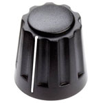 Mentor 4331.4001 Plastic Turning Knob Matt With Collet Fixing Ø 14.5mm - Marking