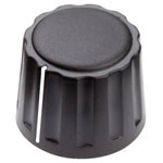 Mentor 4332.4001 Plastic Turning Knob Matt With Collet Fixing Ø 20mm - Marking