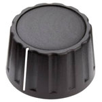 Mentor 4333.6001 Plastic Turning Knob Matt With Collet Fixing Ø 28mm - Marking