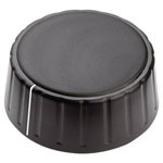 Mentor 4335.6001 Plastic Turning Knob Matt With Collet Fixing Ø 48mm - Marking