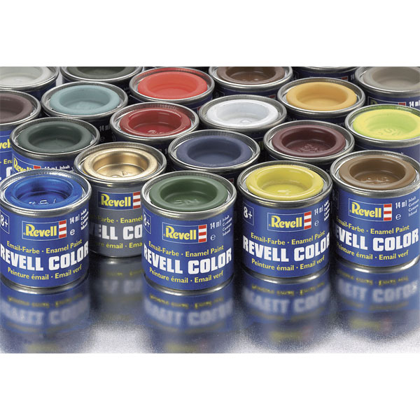 Revell Model Kit Paint 14ml Enamel Paints All Colours Gloss Matt Silk Tin  Can
