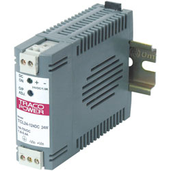 TracoPower TCL 012-124DC DIN Rail DC-DC Converter 24V DC 1A 12W