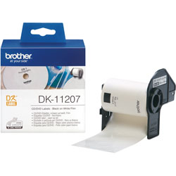 Brother CD/DVD Labels (Film) Ø 58; 100 PieceS