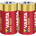 Varta 4720101402 Alkaline Size D 1.5V LR20 Battery Pack of 2