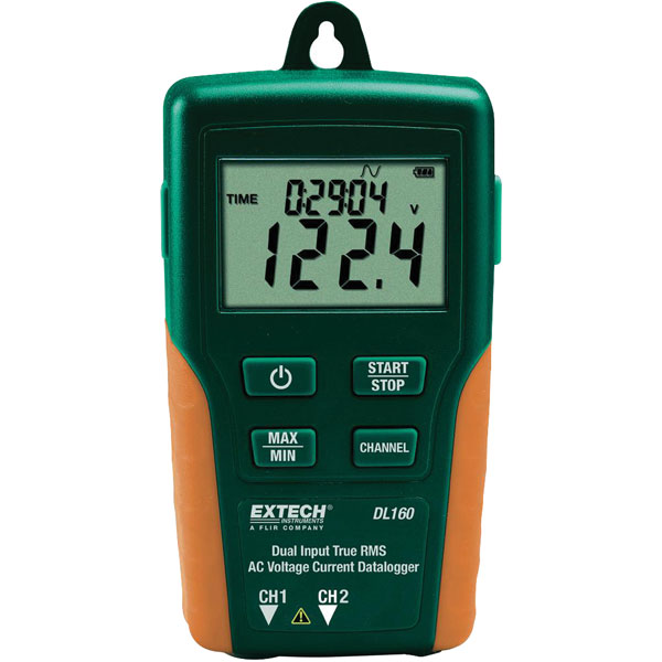 Extech DL160 Voltage and Current Data Logger Rapid Online