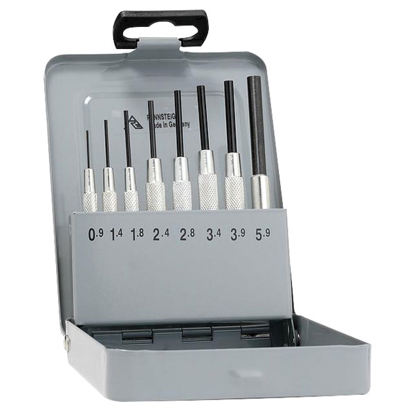 Rennsteig 457 100 5 Parallel Pin Punches With Guide Sleeve 8pc Set...
