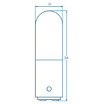 Barthelme 00122610 Small Filament Lamp BA15d 220-260V 6-10W