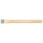 Rennsteig 340 350 1 Flat Oval Masonry Lacquered Chisel 29 x 350mm