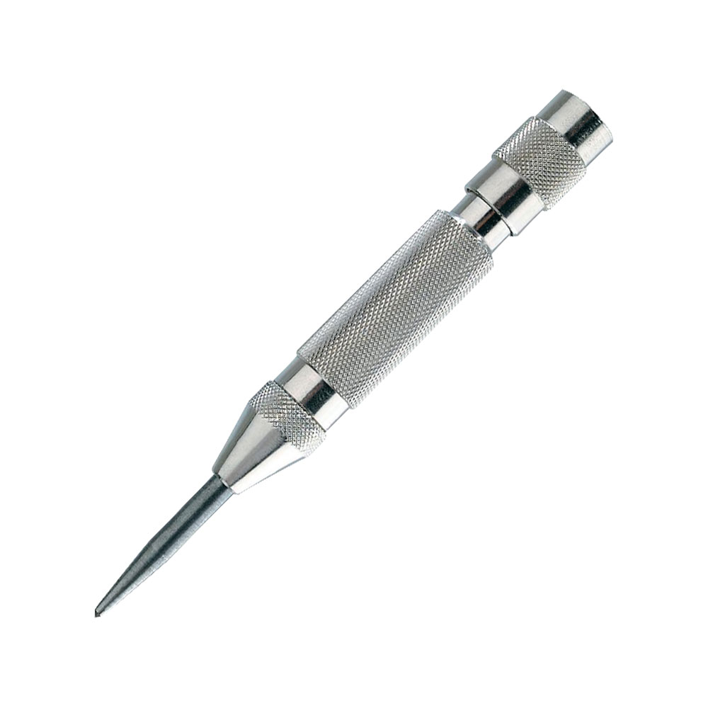 Automatic Center Punch Automatic Center Pin Spring Loaded Mark Center  Puncture Adjustable Marker Woodworking Tool Drill Bit - Drill Bit -  AliExpress
