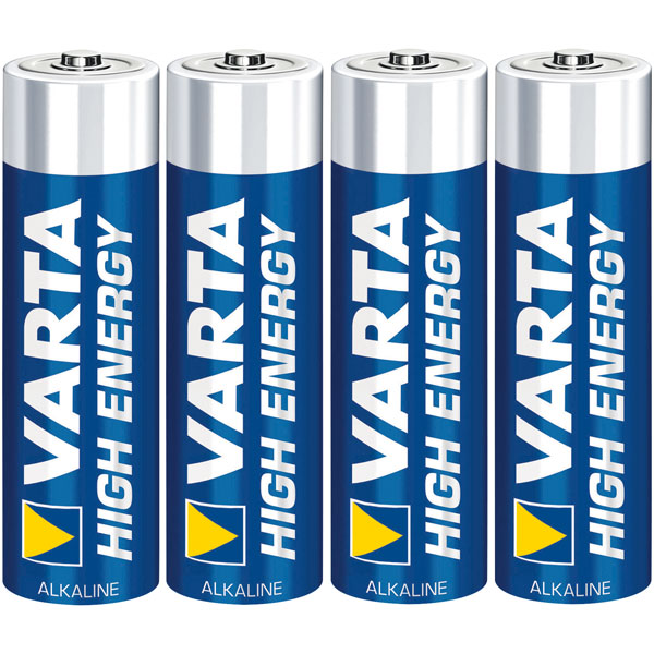 Varta High Energy Alkaline Aa 1 5v Battery Pack Of 4 Rapid Online