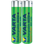 Varta 56783101402 NiMH AAA 1.2V 800mAh Rechargeable Battery Pack of 2