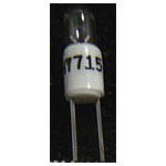 Barthelme 21025115 T1 Sub Miniature Lamp 5V 0.6W Bi-Pin 2.54mm Pitch