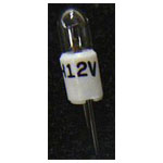 Barthelme 21021260 T1 Sub Miniature Lamp 12V 0.7W Bi-Pin 2.54mm Pitch