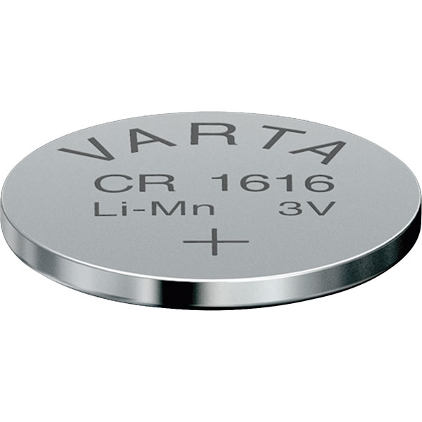 Varta 06616101401 Lithium CR1616 3V 55mAh Button Cell Battery