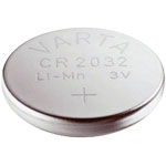 Varta 6032101401 Lithium CR2032 3V 230mAh Button Cell Battery