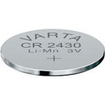 Varta 6430101401 Lithium CR2430 3V 280mAh Button Cell Battery