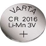 Varta 06016101401 Lithium CR2016 3V 90mAh Button Cell Battery