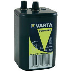 Varta 420101111 Zinc Carbon 4R25 6V 8.1Ah Battery