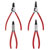 Knipex 00 19 56 Circlip Plier Set In Roll (4)