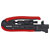 Knipex 97 40 20 SB Compression Tool For Coax Conectors 175mm