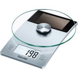 Beurer 708.15 KS 39 Solar Kitchen Scales - 5kg Capacity