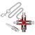 Knipex 00 11 06 V01 Universal Key Construction