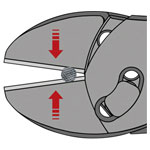 Knipex 73 71 180 TwinForce® High Performance Diagonal Cutters 180mm