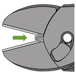 Knipex 73 72 180 TwinForce® High Performance Diagonal Cutters 180mm