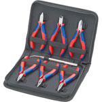 Knipex 00 20 16 Electronics Pliers Set - 7 Piece