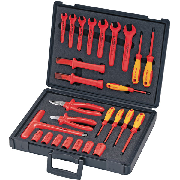 Knipex 98 99 12 Standard Tool Case 26 Parts | Rapid Online