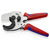 Knipex 90 25 40 Pipe Cutter For Composite And Plastic Pipes 210mm