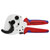 Knipex 90 25 40 Pipe Cutter For Composite And Plastic Pipes 210mm