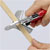 Knipex 94 35 215 Mitre Shears For Plastic And Rubber Sections 215mm
