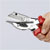 Knipex 94 35 215 Mitre Shears For Plastic And Rubber Sections 215mm
