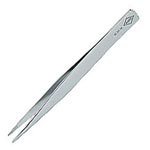 Knipex 92 84 18 Precision Tweezers Rectangular Blunt 125mm